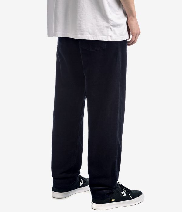 Carhartt WIP Newel Pant Ford Corduroy Pantalons (dark navy rinsed)