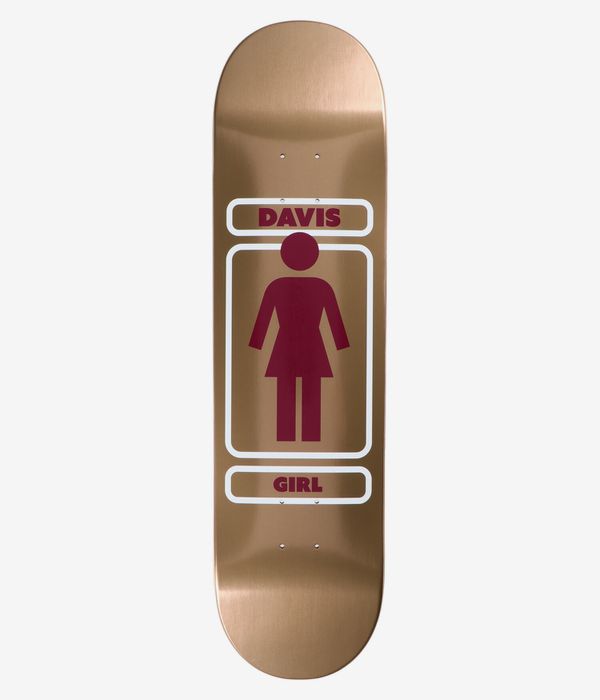 Girl Davis 93 Til Metalls 8.25" Skateboard Deck (bronze)