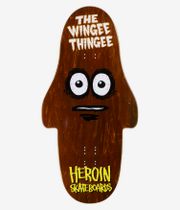 Heroin Skateboards Wingy Thingee 15.25" Skateboard Deck (multi)