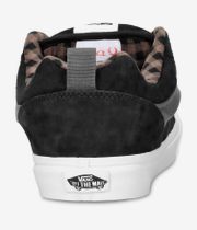 Vans Knu Skool Shoes (Pig Suede plaid grey black)