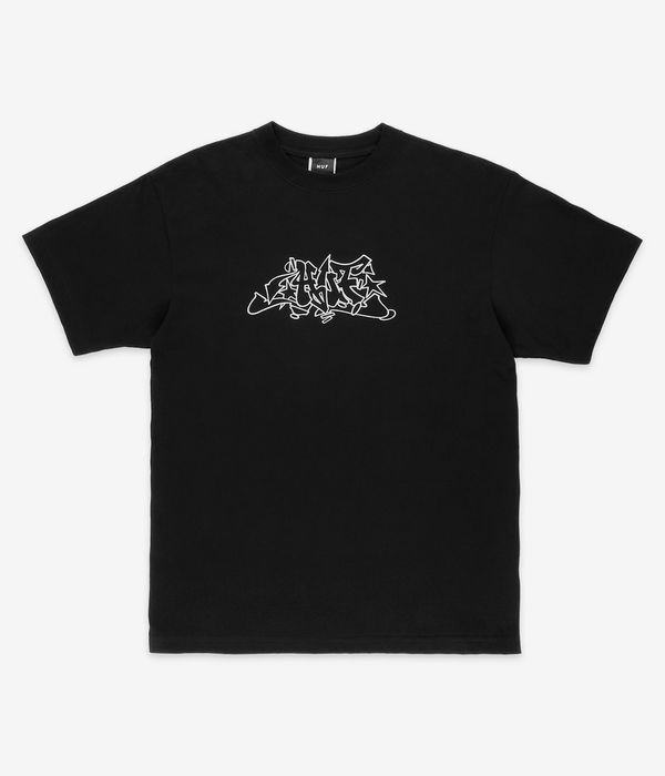 HUF Outlines T-Shirt (black)