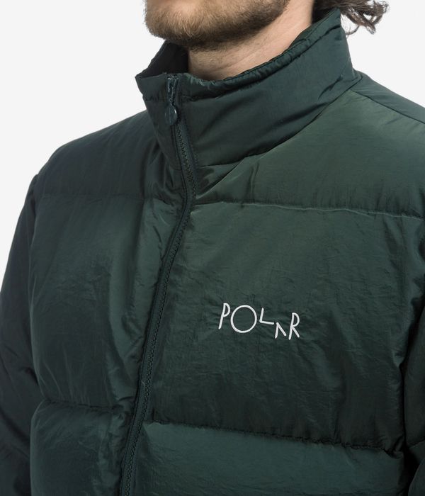 Polar Pocket Puffer Jacket (dark teal)