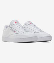 Reebok Club C 85 Shoes (white red)