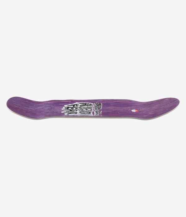 Heroin Skateboards Dead Dave Allegory Of Fear 10.1" Skateboard Deck (blue)