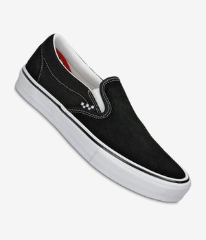 Vans Skate Slip-On Schoen (black white)