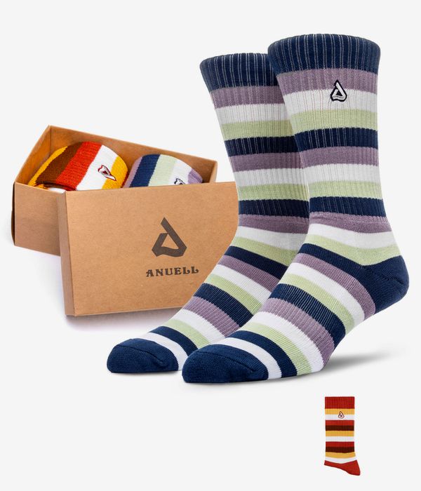 Anuell Liner Gift Box Socks US 6-13 (multi)