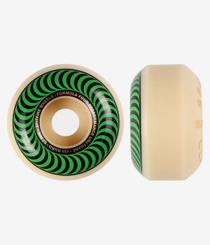 Spitfire Formula Four Classic Wheels (white green) 52mm 101A 4 Pack