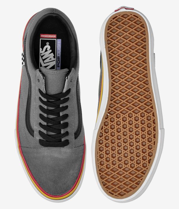 Vans Skate Old Skool Shoes (rasta grey)