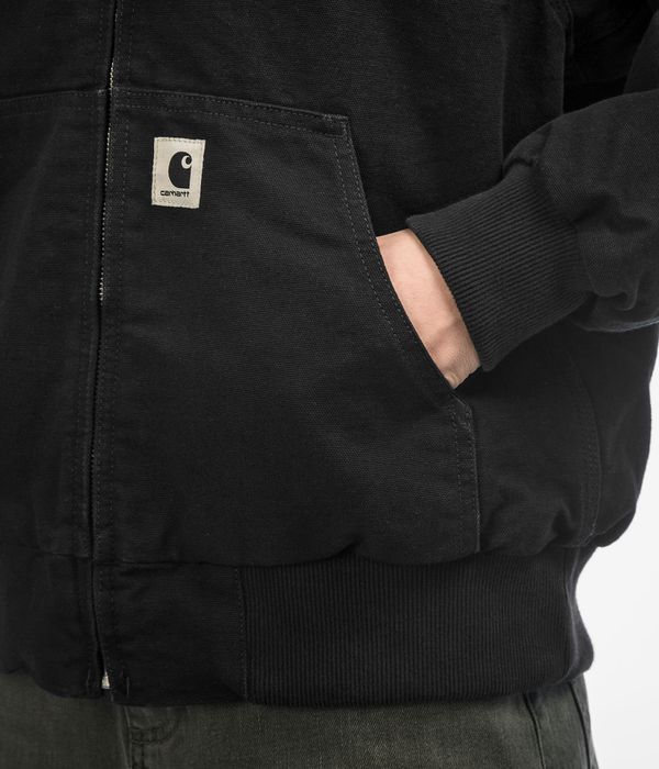 Carhartt WIP W' OG Active Straight Organic Dearborn Jacket women (black rinsed)