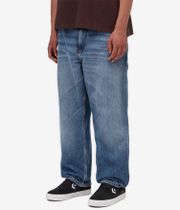 Carhartt WIP Single Knee Pant Smith Jeans (blue marble used wash)