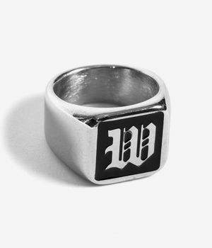 Wasted Paris Kingdom Signet Ring (silver black)