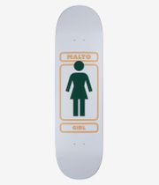 Girl Malto 93 Til Khaki To Shacky OG Twin Tip 8.5" Skateboard Deck (white)