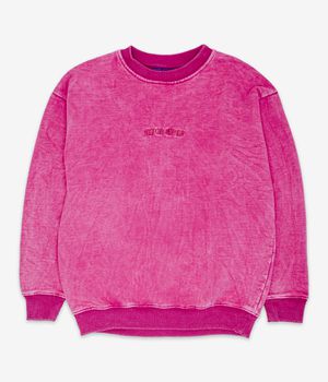 Fucking Awesome Little Stamp Snow Wash Sweater (magenta)