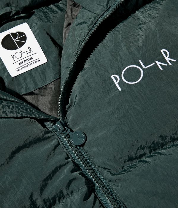 Polar Pocket Puffer Jacket (dark teal)