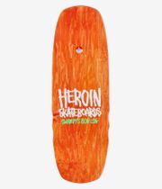 Heroin Skateboards Swampy Alligator Shovel 10.5" Tabla de skate (black green)