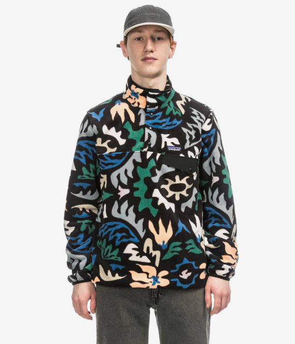 Patagonia Lightweight Synch Snap T Giacca (kaleido black)