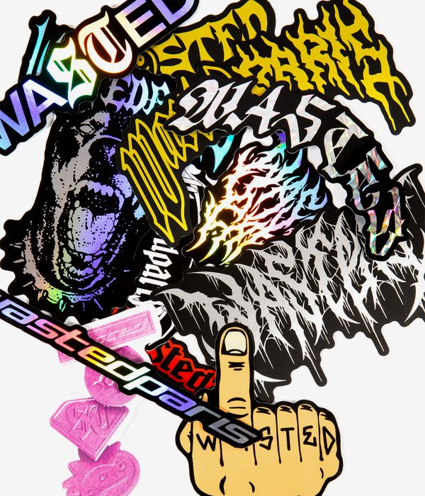 Wasted Paris Pulse Sticker Sticker (multi)