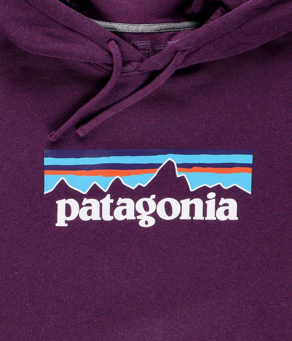 Shop Patagonia P-6 Logo Uprisal Hoodie (night plum) online