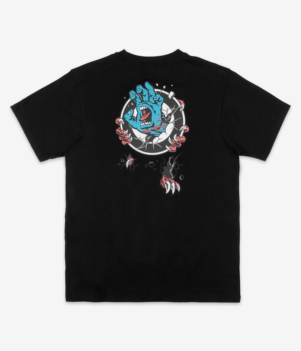 Santa Cruz Roskopp Screaming Target T-Shirt (black)