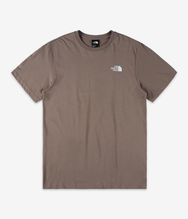 The North Face Box NSE T-Shirt (mocha brown mushroom)