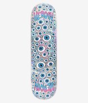 Heroin Skateboards Eyes Holographic Symmetrical 8.5" Skateboard Deck (multi)