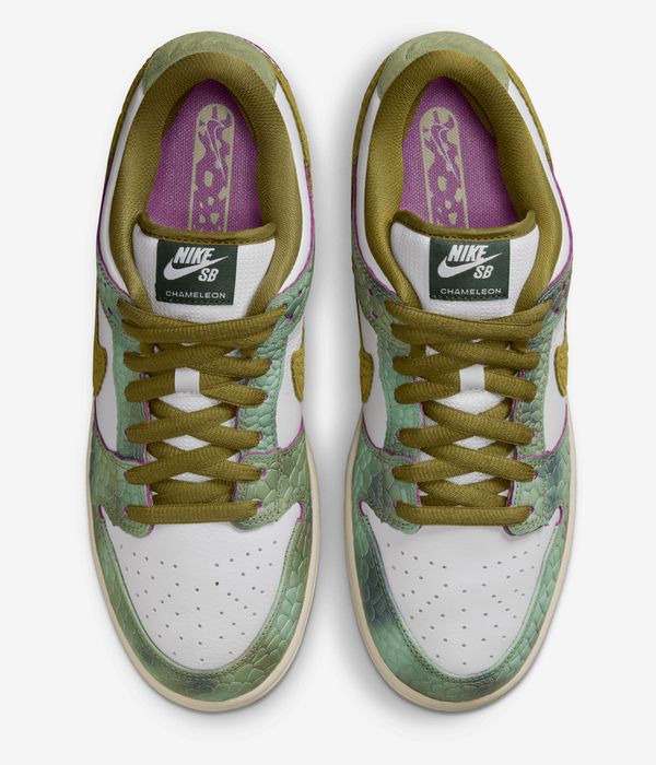 Nike SB Dunk Low Pro by Alexis Sablone Chaussure (oil green dessert moss white)