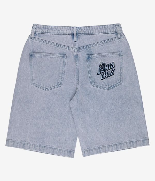 Santa Cruz Flutter Flash Denim Shorts women (lavender stone wash)