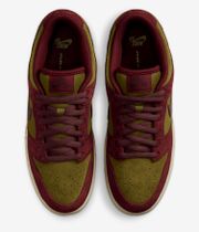 Nike SB Dunk Low Pro Shoes (dark team red burgundy crush oli)