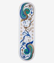 Real Ishod Illuminated Twin Tail 8.5" Planche de skateboard (white)