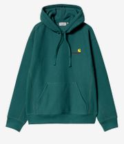 Carhartt WIP American Script sweat à capuche (malachite)