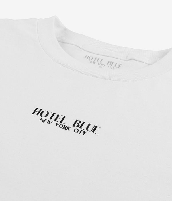 Hotel Blue Logo Camiseta (white)