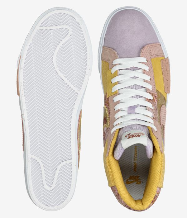 Nike SB Zoom Blazer Mid Premium Schuh (sanded gold white)