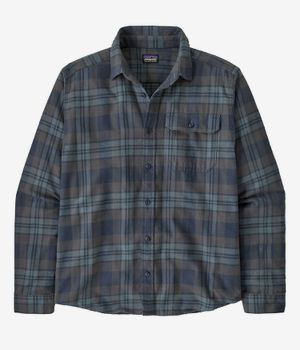 Patagonia LW Fjord Flannel Hemd (paw smolder blue)