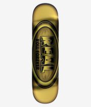 Real Team Oval Full DBX 8.38" Skateboard Deck (yellow)