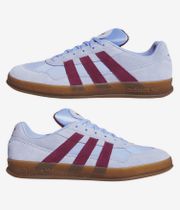adidas Skateboarding Aloha Super Schuh (clear sky maroon gum)