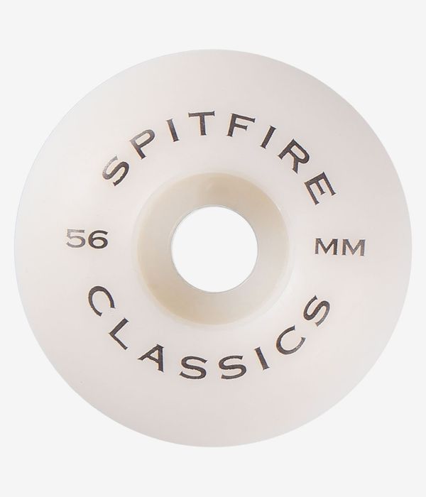 Spitfire Classic Wheels (white) 56mm 99A 4 Pack