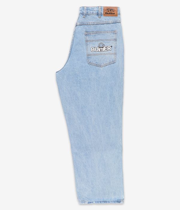 Butter Goods Lock Baggy Denim Jeans (light indigo)