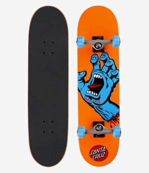 Santa Cruz Screaming Hand 7.8" Complete-Skateboard (orange)