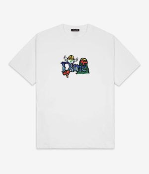 Dime Classic Fuzzy T-Shirt (white)