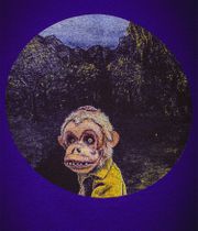 Fucking Awesome Landscape Brainscape Sweatshirt (purple)