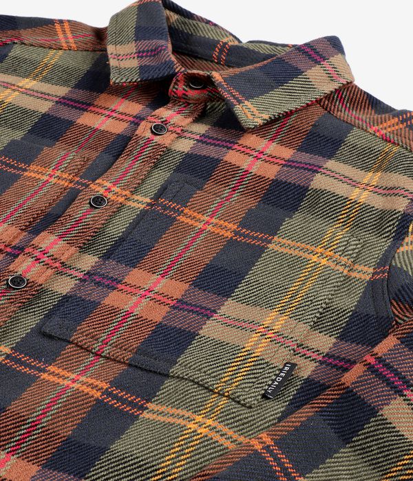 Iriedaily Chillax Lumber Shirt (navy brown)