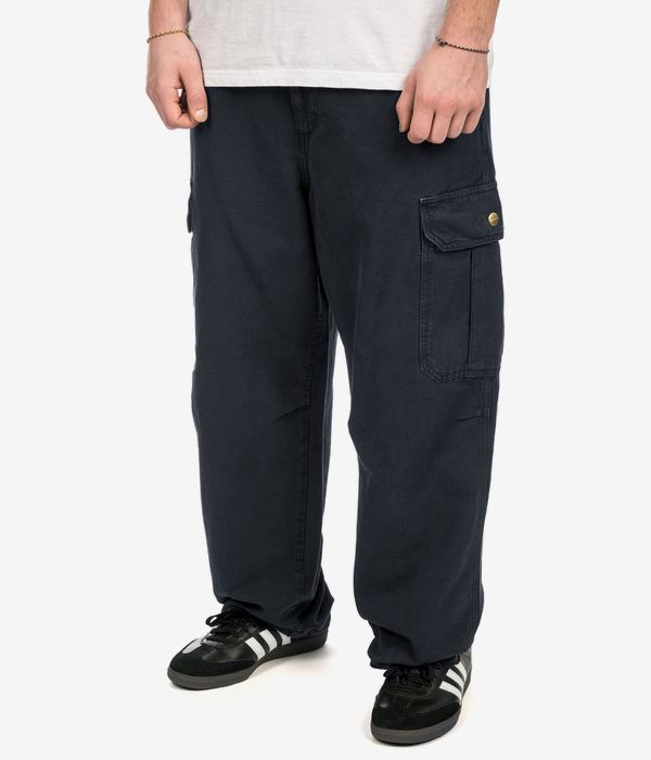 Carhartt WIP Stanton Cargo Pant Hubbard Hose (black stone dyed)