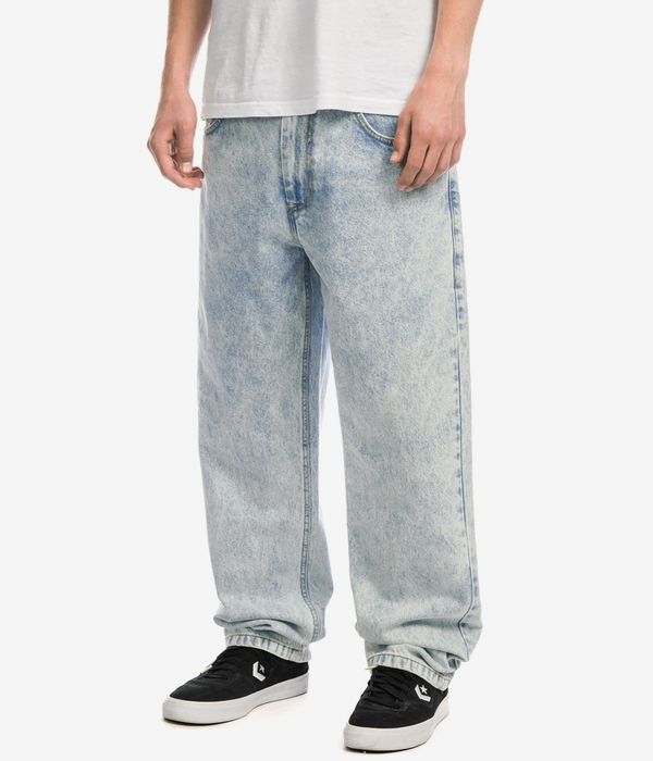 skatedeluxe Script Jeans (light stone washed)