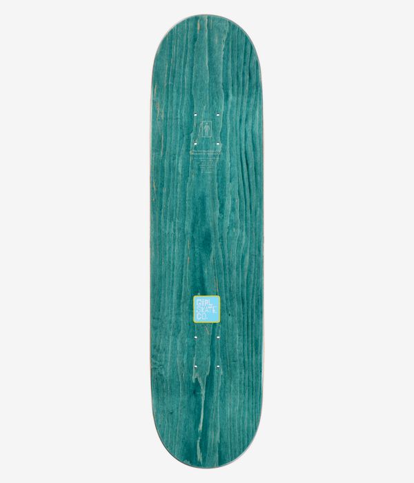 Girl Kennedy 93 Til Hand Shakers Twin Tip 8.25" Skateboard Deck (white)
