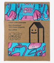 Lousy Livin Greater Flaningos Boxershorts (scuba blue)