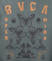 RVCA Butterfly Poster Felpa Hoodie (balsam green)