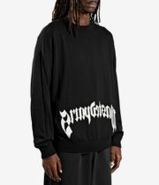 Wasted Paris Pitcher Reverse Sweatshirt (white black)