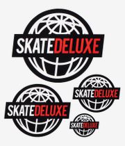 skatedeluxe World Sticker Pack (black)