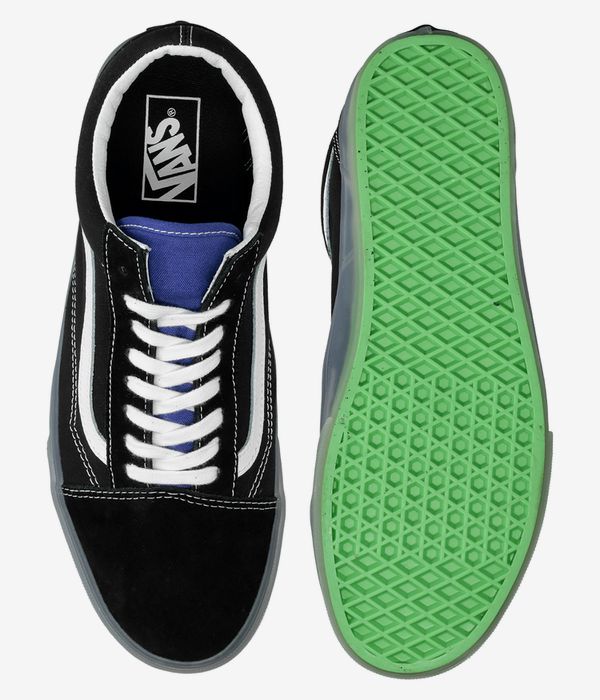 Vans Old Skool Translucent Shoes (black blue)
