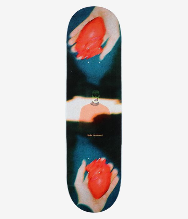 Polar Sanbongi Heart In Hand 8.5" Planche de skateboard (multi)